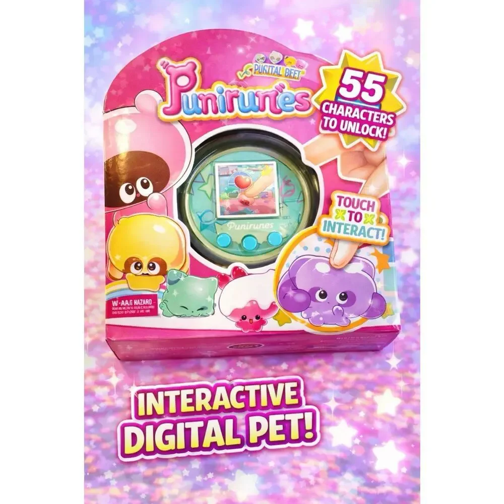 Punirunes Pink Digital Pet Interactive Toy Spin Master 55 Characters NEW
